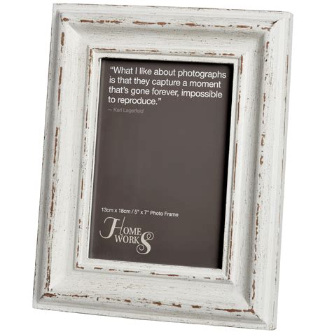 5x7 Antique White Photo Frame Wholesale By Hill Interiors
