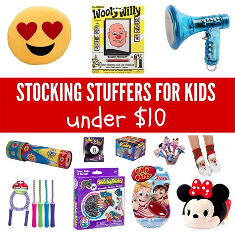 Our list of top choices is based on extensive and continuous testing of the best products on the market. 30 Stocking Stuffers for Kids Under $10 | Tone and Tighten