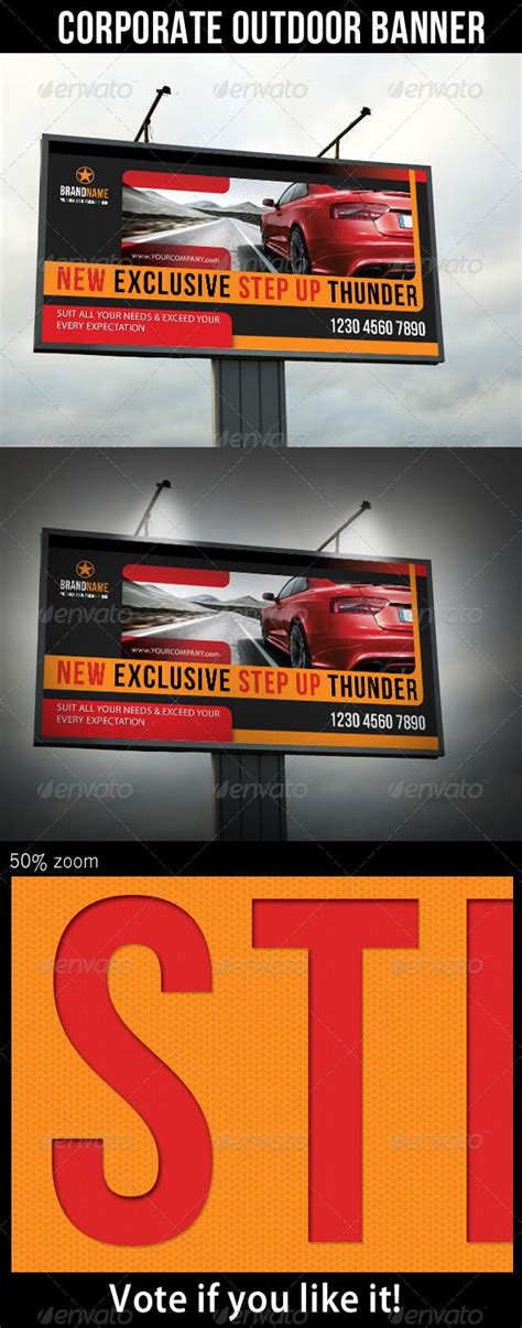 Corporate Product Outdoor Banner 03 By Rapidgraf Graphicriver
