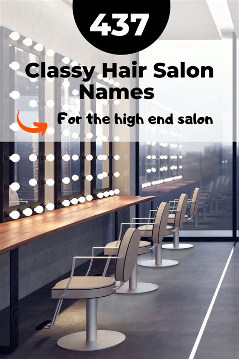 However, the careful analysis of these names shows that most of them are created by using particular schemes, and we tried to describe them carefully. The Ultimate List of Hair Salon Names | Hair salon names ...