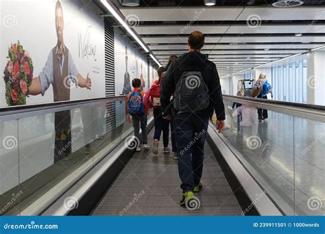 People Walk Through An Airport Editorial Photo Image Of Architecture