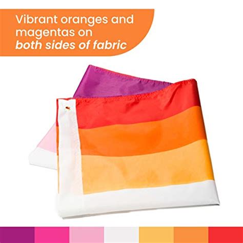 Sapphere Sunset Lesbian Pride Flag Large 3x5ft Double Sided Print