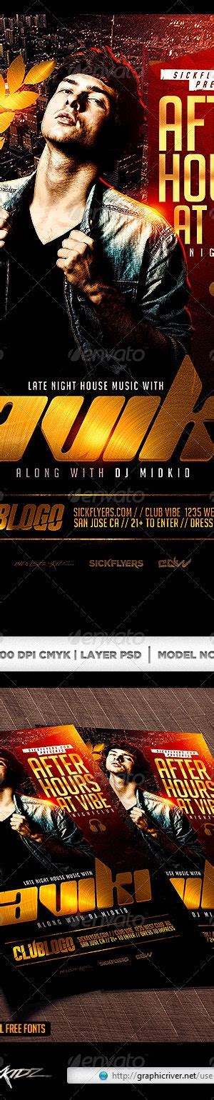 Late Night Flyer Template Psd Print Templates Graphicriver