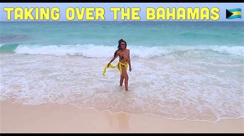 traveling to the bahamas bikinis sun and lots of fun youtube