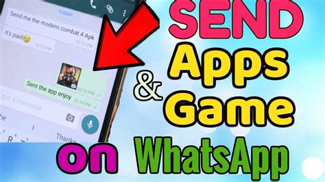 How To Sent Apps And Games On Whatsapp Tricks 2017 Youtube