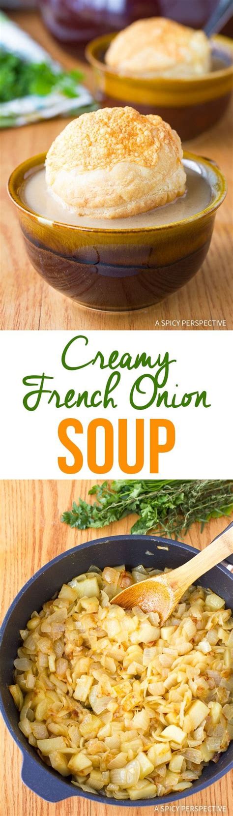Maybe you would like to learn more about one of these? Cream of onion soup, with a twist! Our Creamy French Onion ...