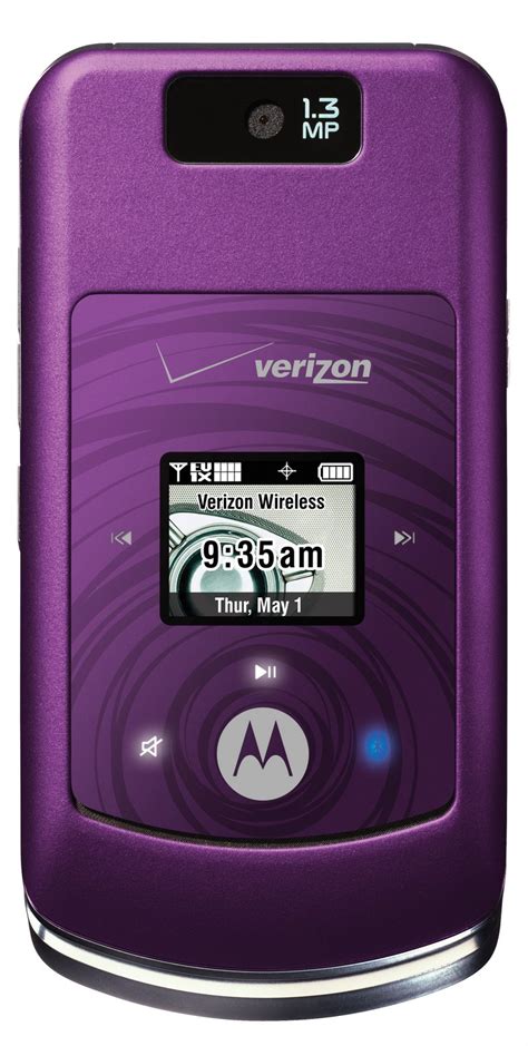 Motorola W755 Bluetooth Camera Speaker Purple Phone