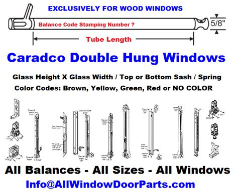 Caradco Wood Window Parts All Wood Sash Balance Pairs Biltbest