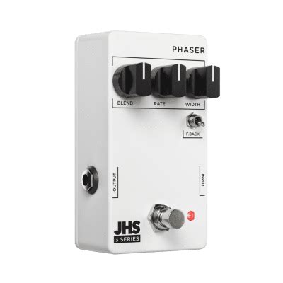 Jhs Series Phaser White Spacetone Music Reverb