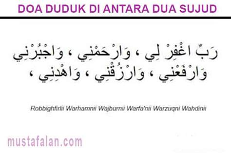 Sujud ialah salah satu rukun sholat yang dilakukan dua kali dalam setiap rakaat shalat. Bacaan Doa Diantara 2 Sujud atau Doa Iftirasy