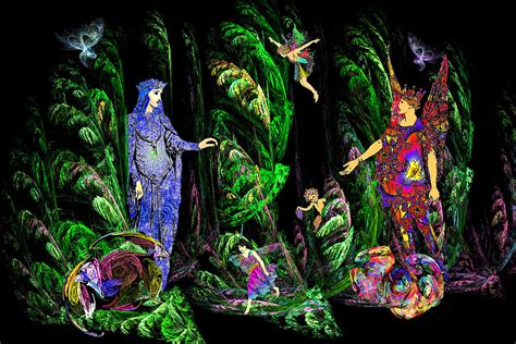 Faery Forest Digital Art By Lisa Yount Fine Art America