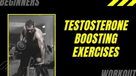 Testosterone Boosting Exercises With Workout Plan Check Out