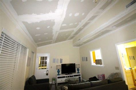 If you want to cover popcorn ceilings yourself without messing with drywall, you might want to consider covering them with beadboard. Drywalling Over Popcorn Ceilings | Popcorn ceiling ...