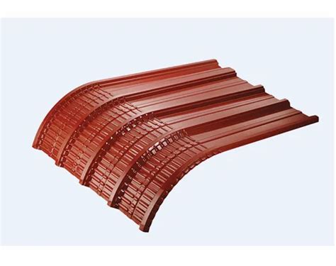 Brown Mild Steel 25 Mm Crimp Roofing Curved Sheet At Best Price In Noida