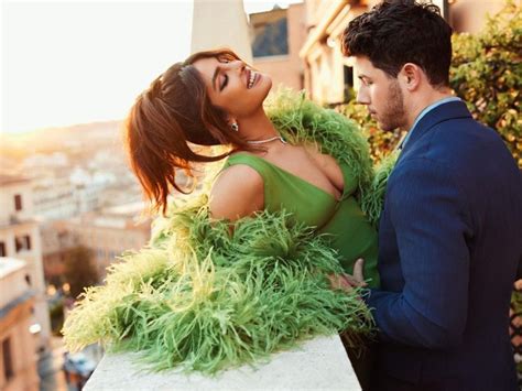 Nick Trolled For Staring Hard At Priyanka Chopras Cleavage Fan Says If That Was My Wife