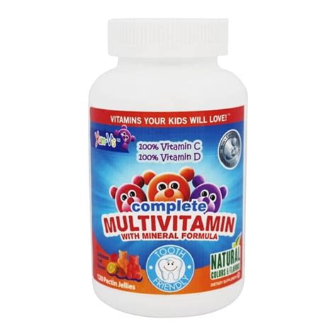 Yum Vs Complete Multivitamin With Mineral Formula Fruit Flavors