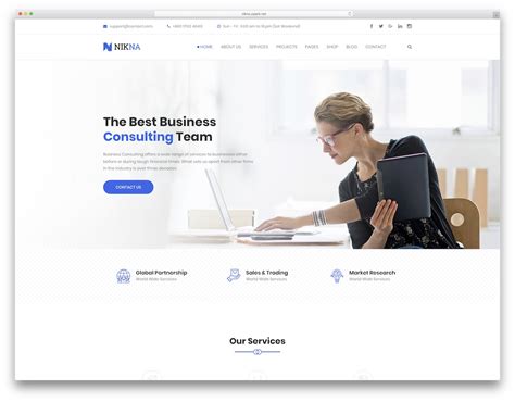 With more than 100 million registered users, ebay generate billions in annual sales. 31 Best Consulting Website Templates 2020 - Colorlib