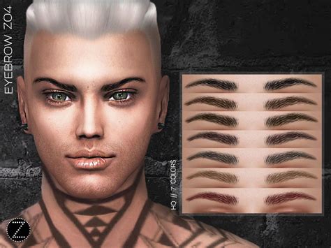 Sims 4 — Eyebrow Z04 By Zenx — Base Game All Age For Female 7
