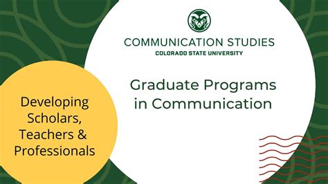 Communications Studies Graduate Program Overview Youtube