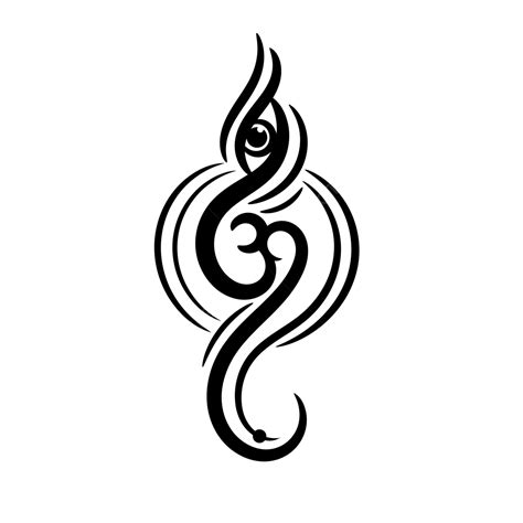 Om Symbol Tattoo Design With Lord Shiva Eye Om Namah Shivaya Om
