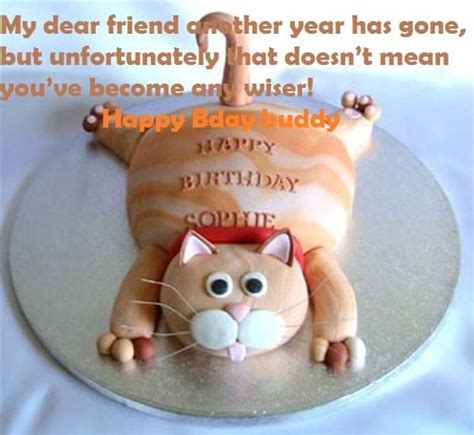 Funny Birthday Cake Quotes For Friends Best Wishes
