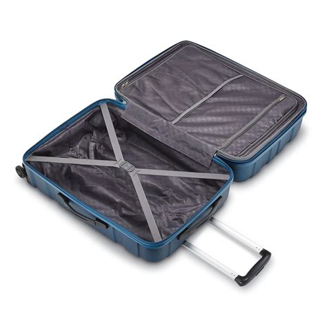 Samsonite Belmont Dlx 2 Piece Hardside Luggage Set Lagoon Blue Ebay