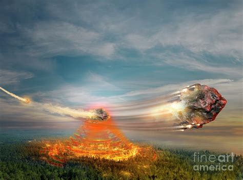 Tunguska Event Photograph By Claus Lunauscience Photo Library Pixels