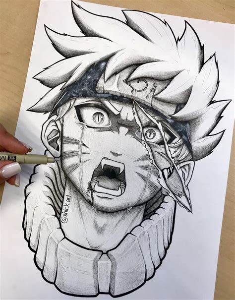 Naruto Sketch Naruto Drawings Anime Sketch Anime Character Drawing