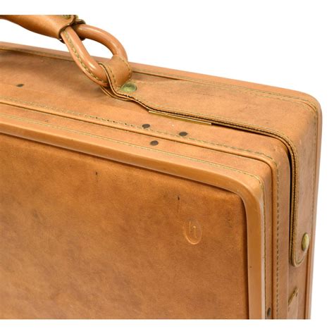 Vintage Hartmann Luggage Belting Leather Briefcase 18x13x5 Attach
