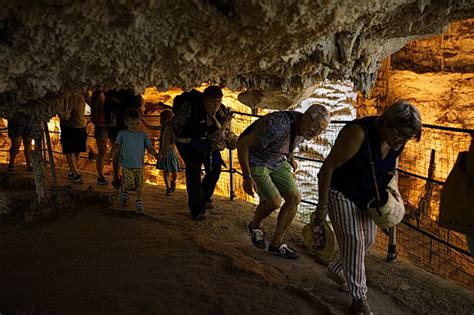 The Magnificent Neptunes Grotto Cave System In Alghero On The Island