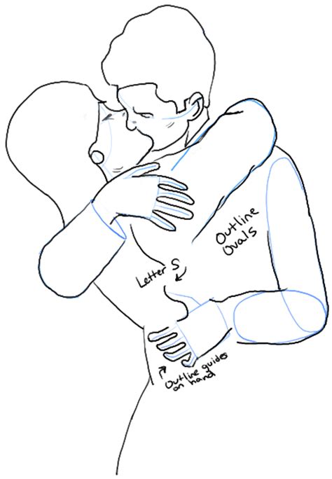 How To Draw Kissing Drawing A Passionate Kiss For Valentines Day