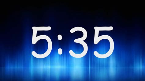 535 Minutes Timer Countdown From 5min 35sec Youtube