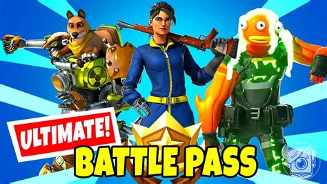 We Made Our Own Ultimate Fortnite Battle Pass Chapter 2 Youtube
