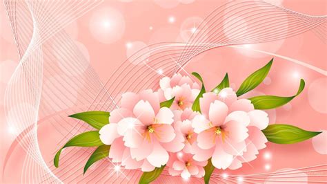 Free Download Light Pink Flower Wallpapers 1920x1080 For Your Desktop
