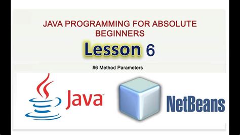 Java For The Absolute Beginner 6 Method Parameters Youtube