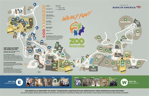 Zoo Map Zoo Knoxville