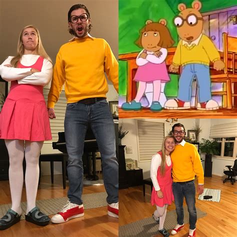 Arthur And Dw Pbs Kids Costume Easy Diy Perfect For Couples Or Kids