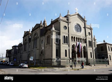 Maria Auxiliadora Church Santuario Punta Arenas Chile Stock Photo Alamy