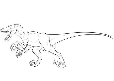 37 Jurassic World Velociraptor Coloring Pages Ideas In 2021