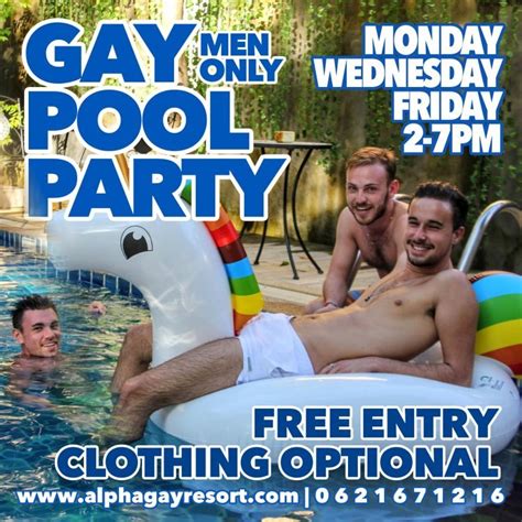 Gay Pool Party 13 November 2019 In The Alpha Gay Resort And Spa In Koh Samui