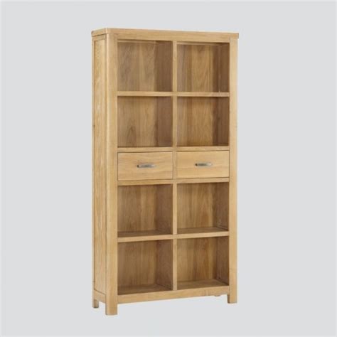 Areli Wooden Tall Bookcase In Washed Oak Finish Furniture In Fashion