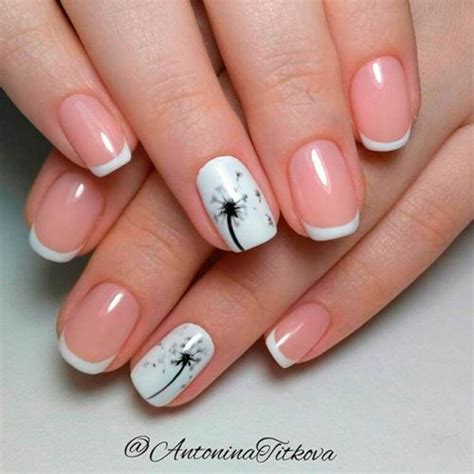100 New French Manicure Designs To Modernize The Classic Mani