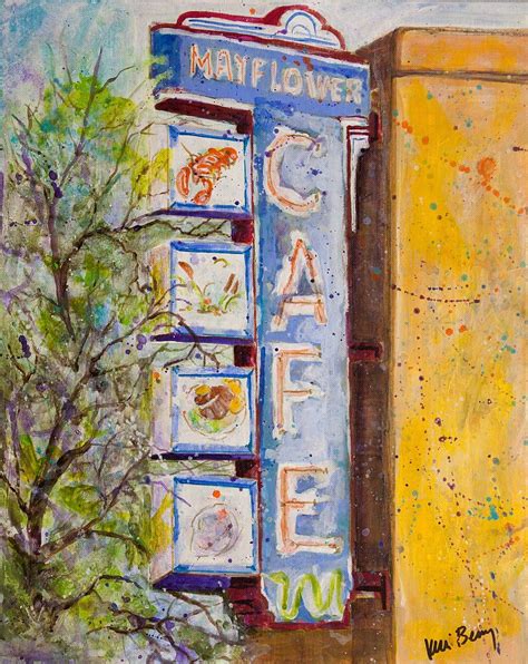 Want to throw together a meetup? Mayflower Cafe. Jackson MS | May flowers, Prints, Painting