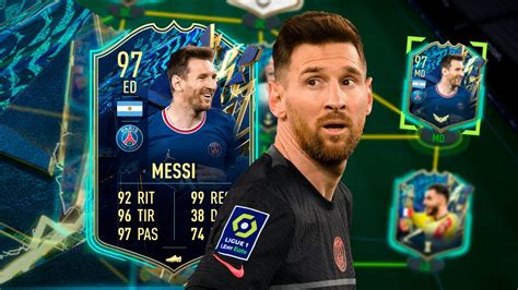 Tots O Toty Messi 97 Tots Review Fifa 22 Ultimate Team Youtube