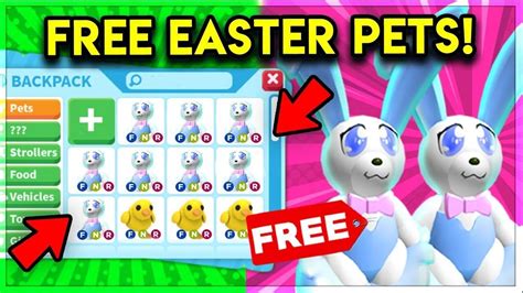 I find this very interesting since i've never. HOW TO GET A FREE CHOCOLATE NEON EASTER PET in Adopt Me ...
