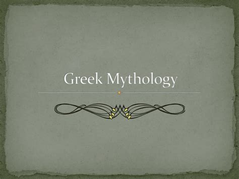 Greek Mythology Powerpoint Template Free Download Printable Form