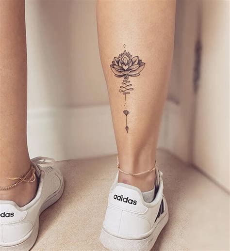 25 Simple Small Leg Tattoos Kaseemclarissa