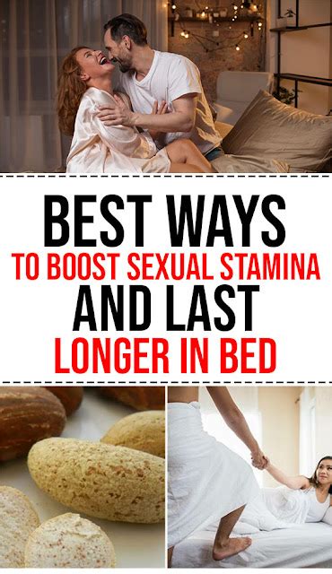 Best Ways To Boost Sexual Stamina And Last Longer In Bed