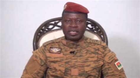 Coup DÉtat Au Burkina Faso Paul Henri Sandaogo Damiba Donne Sa