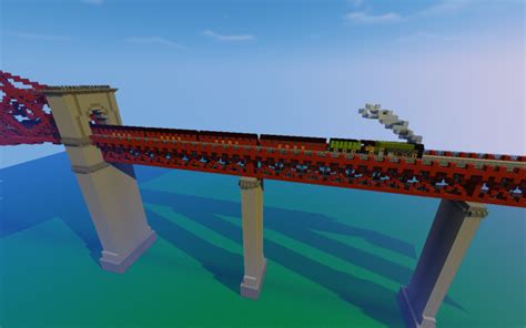Forth Rail Bridge Scotland Minecraft Map